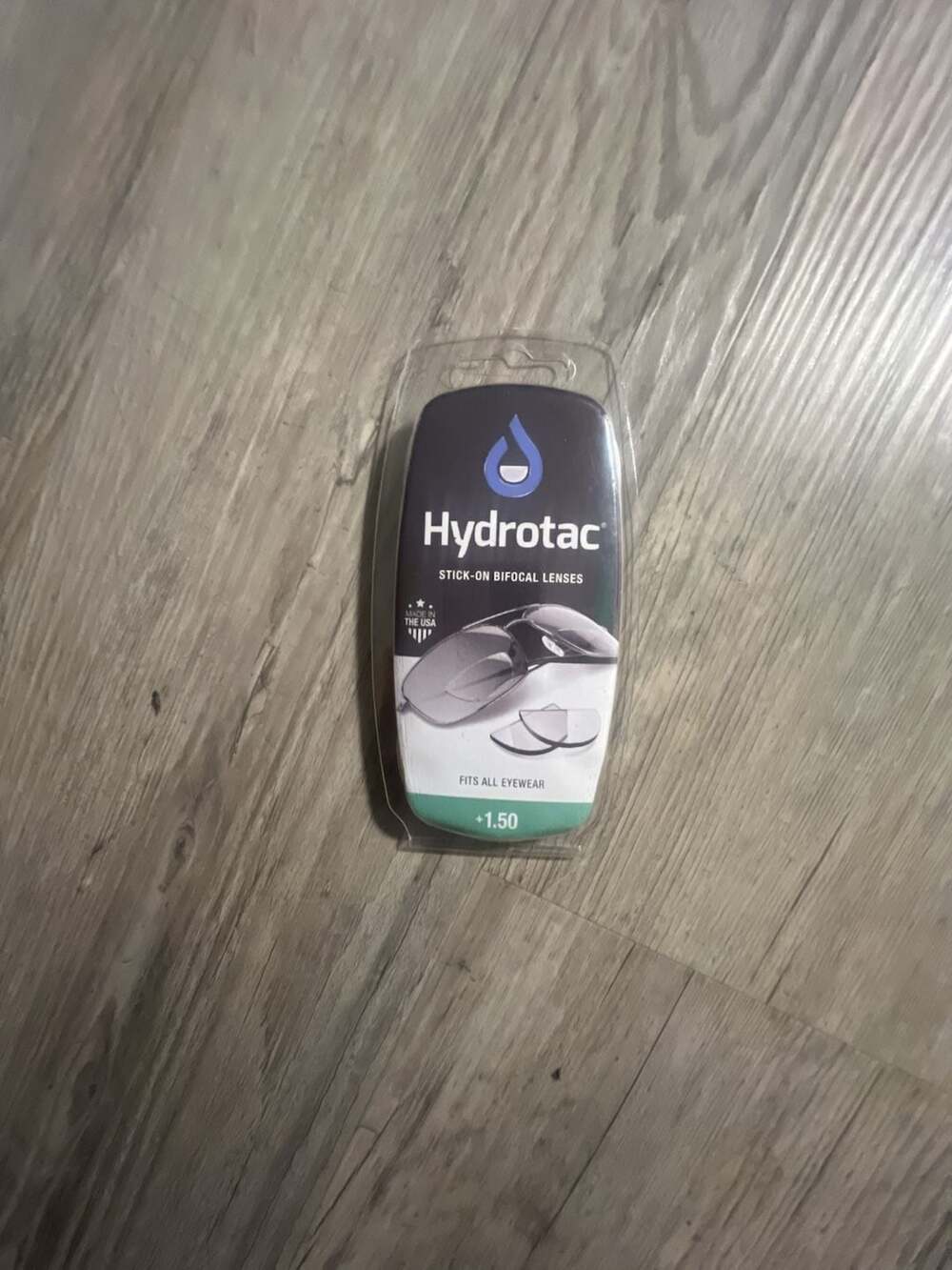 Hydrotac Stick-on Bifocal Lenses +1.50 Diopter